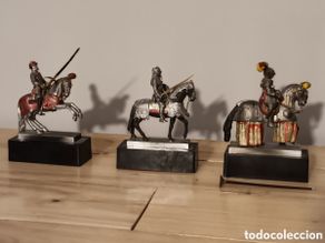 Juguetes antiguos: Lote de 12 Figuras en Miniatura de la Real Armería de Madrid - Patrimonio Nacional - 54mm